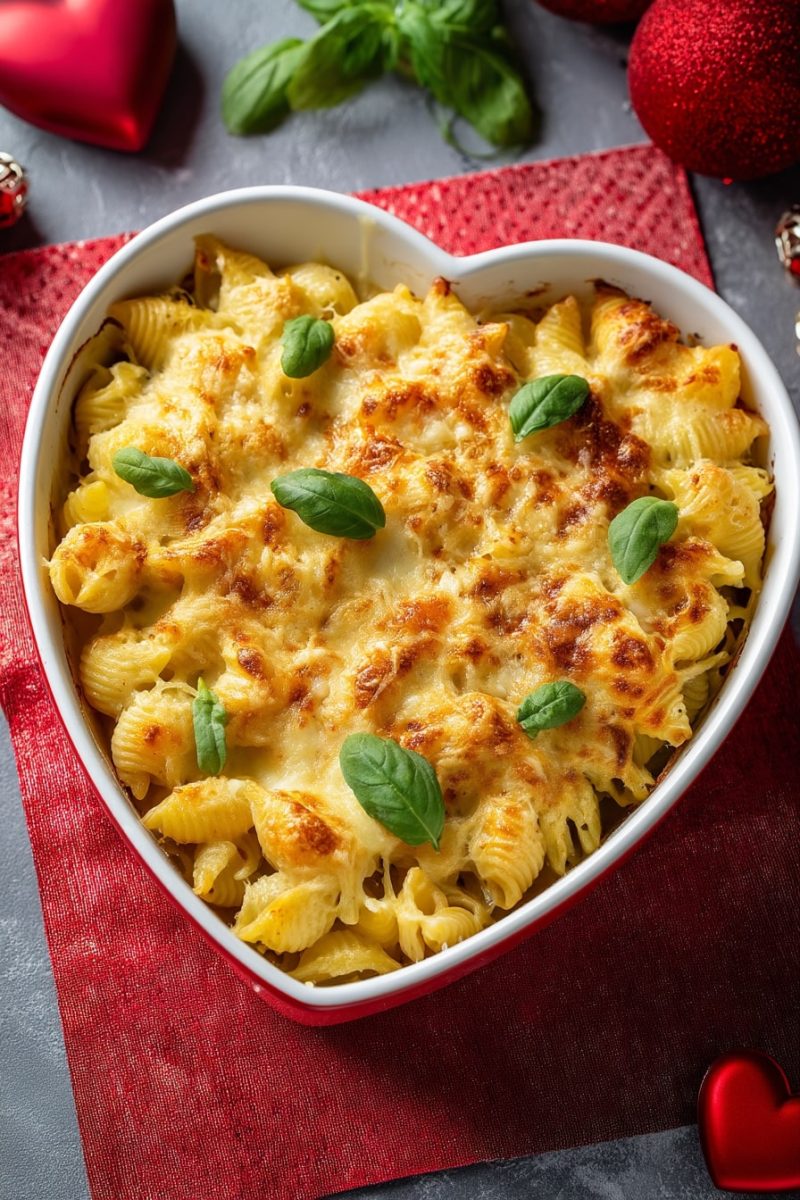 Valentine Family Dinner Ideas: Heartwarming Pasta Bake